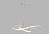 Ribbon LED Ceiling Light Gold