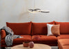 Ribbon LED Ceiling Light Gold