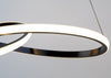 Ribbon LED Ceiling Light Gold