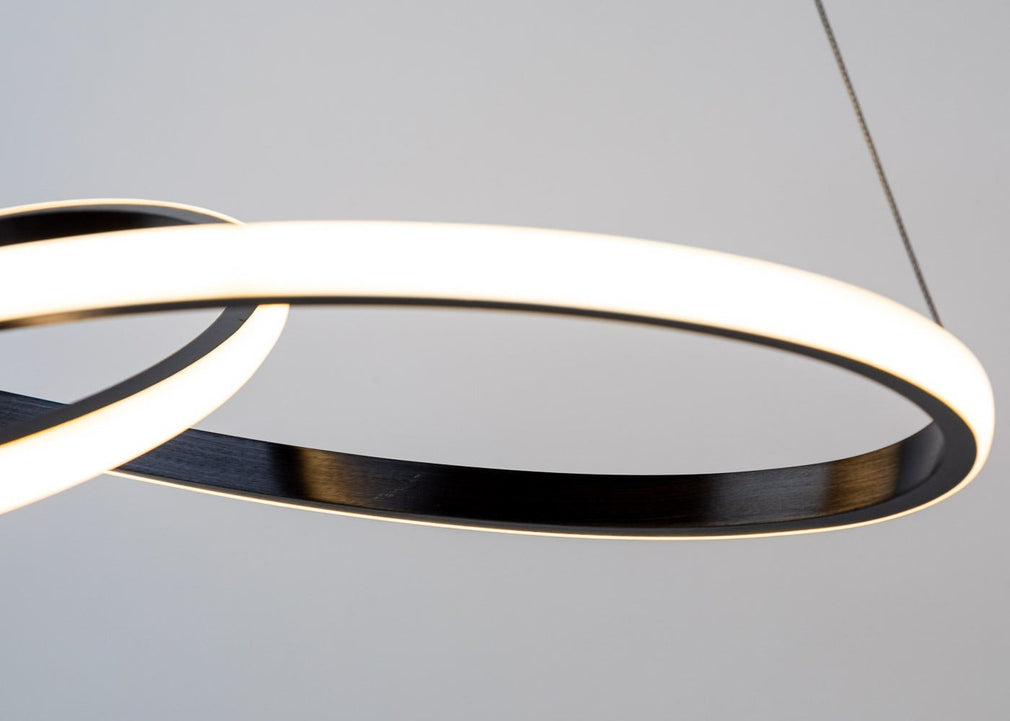 Ribbon LED Ceiling Light Gold