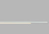 Saber LED Long Pendant Light Gold