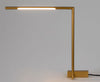 Saber LED Desk Lamp Gold
