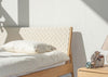 Fawn Bed White Webbing King