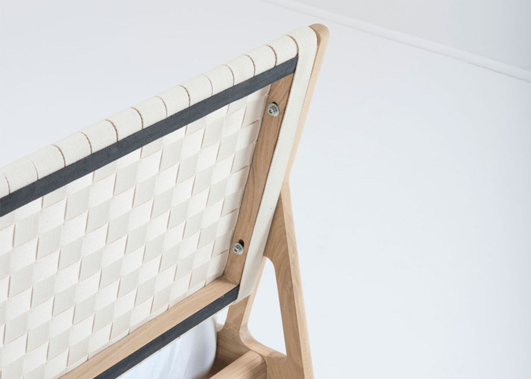 Fawn Bed White Webbing King
