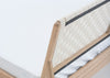 Fawn Bed White Webbing King