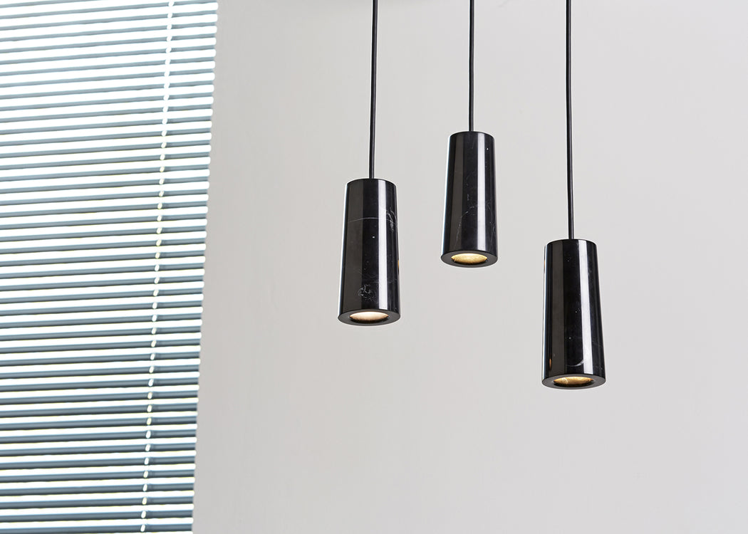 Core Pendant Light Single Pandant / Carrara Marble White