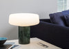 Solid LED Table Lamp Regular / Carrara Marble White