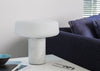Solid LED Table Lamp Regular / Carrara Marble White