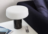 Solid LED Table Lamp Regular / Carrara Marble White