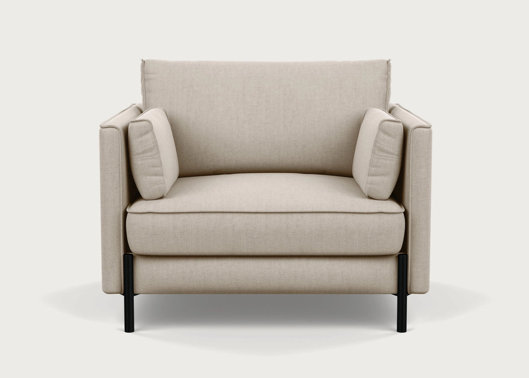 Tortona Armchair Loop Twill Fossil
