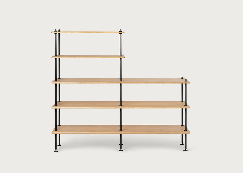 BM0253 Shelving System Configuration 2 Grey