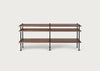 BM0253 Shelving System Configuration 4 Oiled Walnut