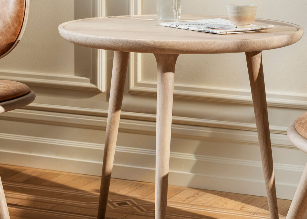 Accent Side Table Small / Grey Stained Oak