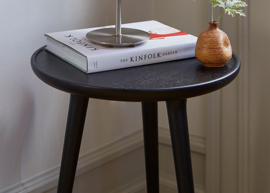 Accent Side Table Small / Grey Stained Oak
