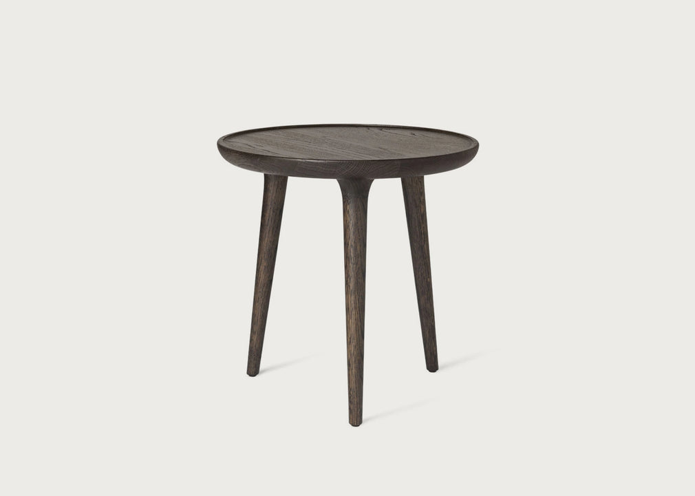 Accent Side Table Small / Grey Stained Oak