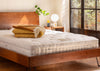 Brunel Bed Wooden Headboard Dark Wood Double