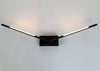Saber LED Wall Light Black