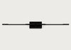 Saber LED Wall Light Black