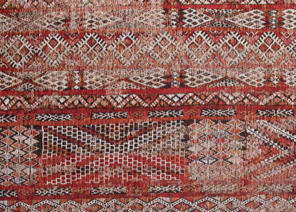 Kilim Rug Fez Red 170cm x 240cm
