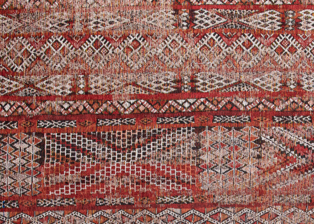 Kilim Rug Fez Red 170cm x 240cm