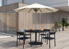 Eos Outdoor Round Dining Table White