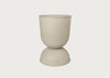 Hourglass Plant Pot Black / Extra Small