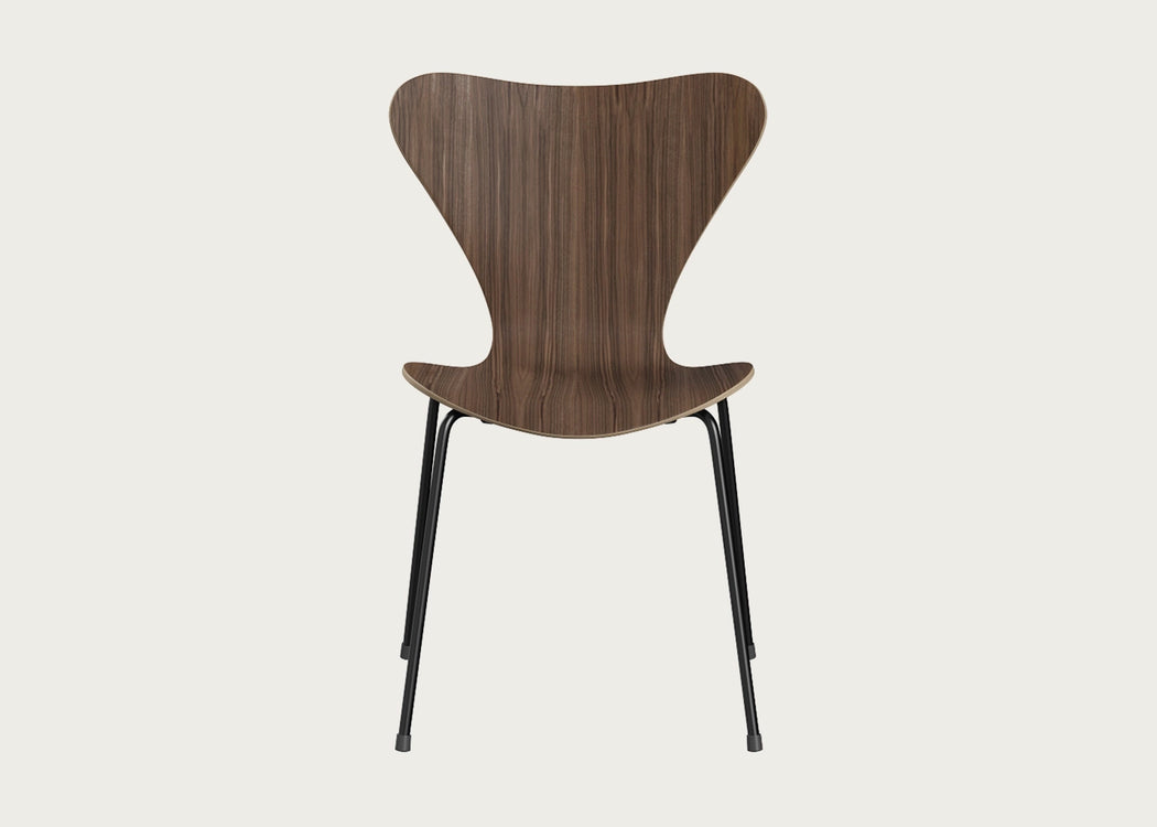Series 7 Chair Clear Lacquered Veneer Oak / Chrome