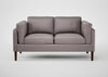 Sonno 2 Seater Sofa Daino Leather Elephant / Natural