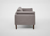 Sonno 3 Seater Sofa Daino Leather Elephant / Natural