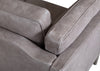 Sonno 3 Seater Sofa Daino Leather Elephant / Natural