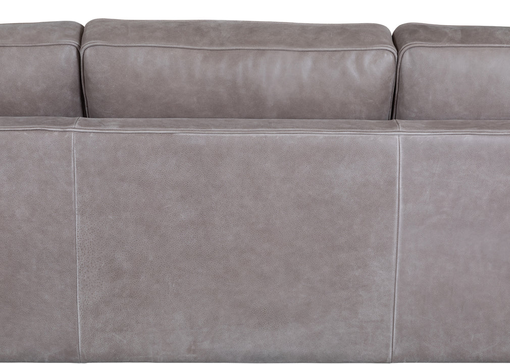 Sonno 4 Seater Sofa Heritage Leather Chestnut 2064 / Walnut