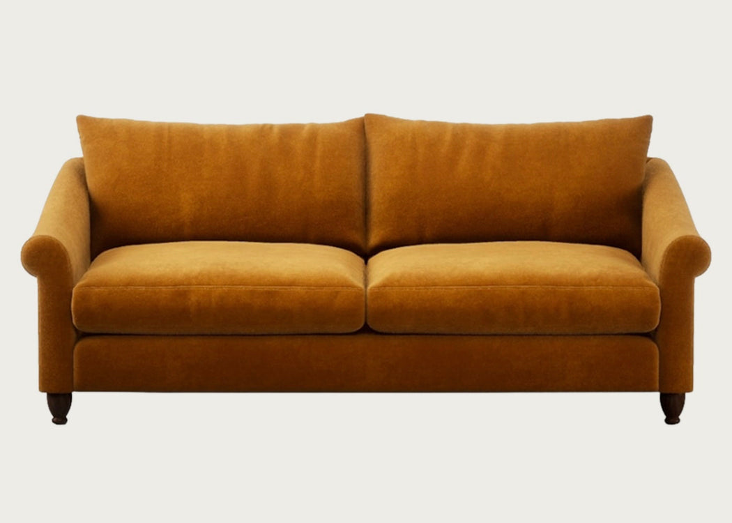 Devon 4 Seater Sofa Broadweave Lagoon / Black