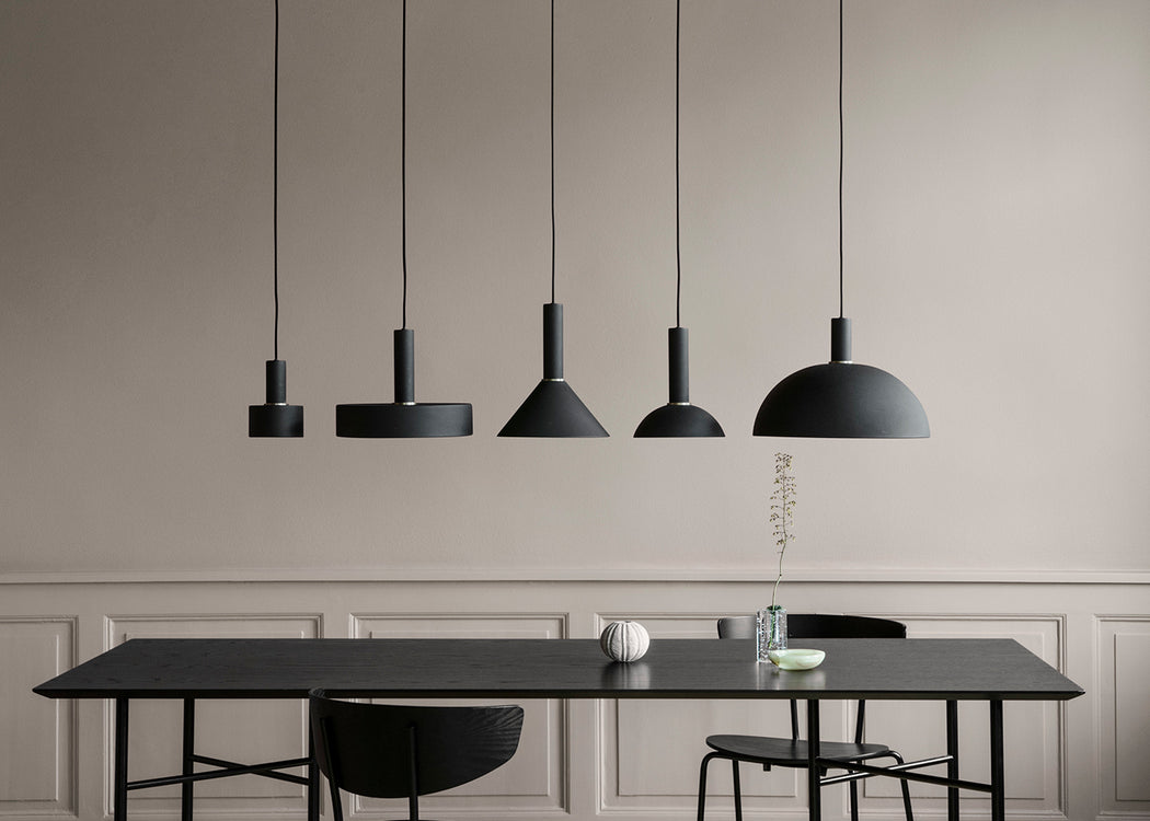 Collect Pendant Light Black / Low / Fitting