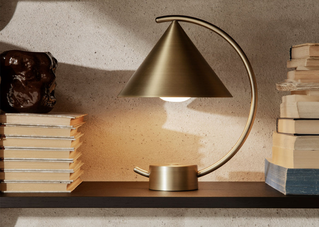 Meridian LED Portable Table Lamp Black