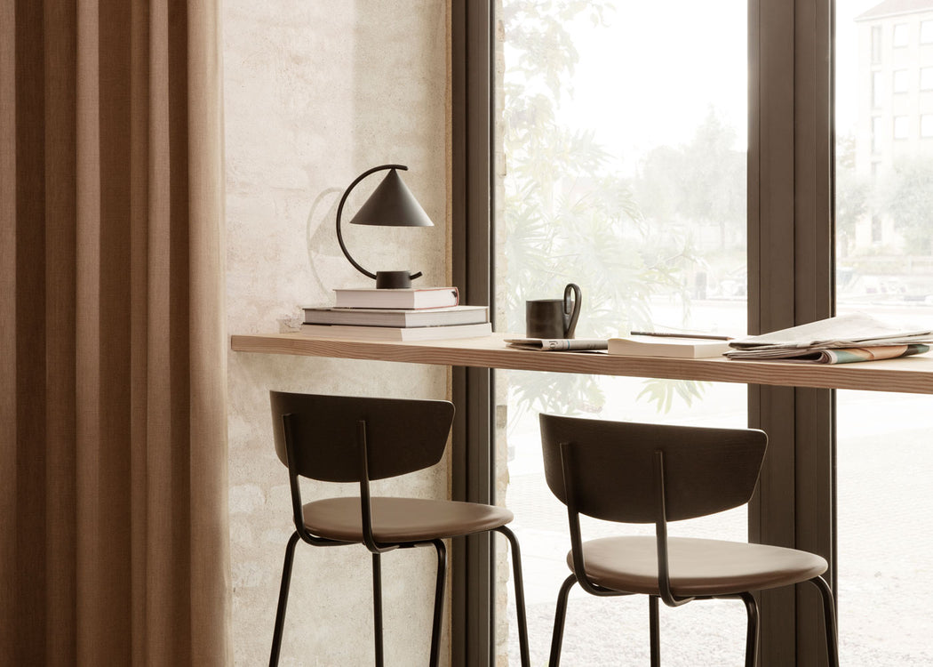 Meridian LED Portable Table Lamp Black