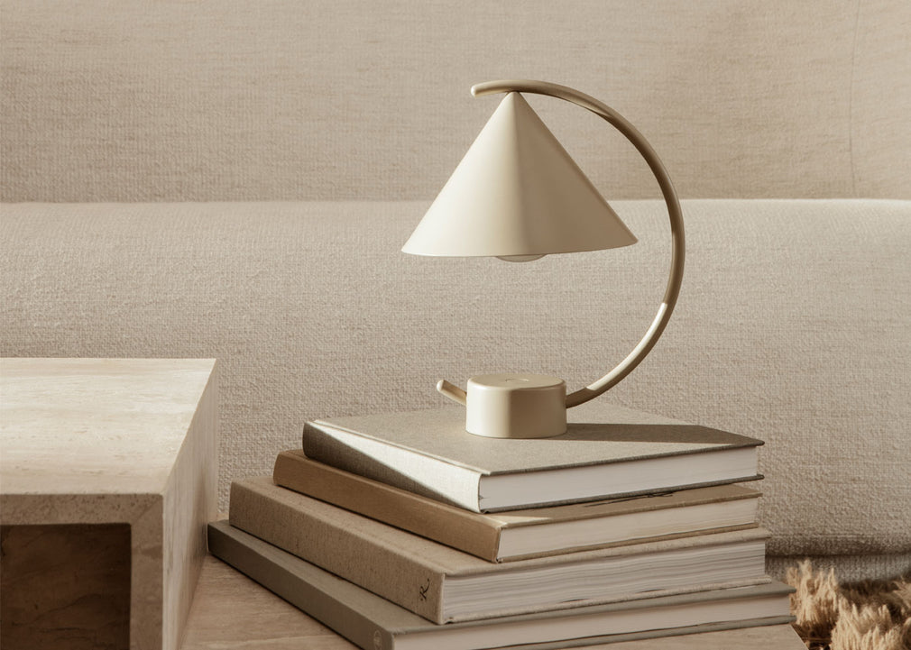 Meridian LED Portable Table Lamp Black