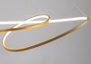 Ribbon LED Ceiling Pendant XL Gold