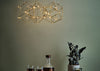 Supernova LED Oval Pendant Light Brass