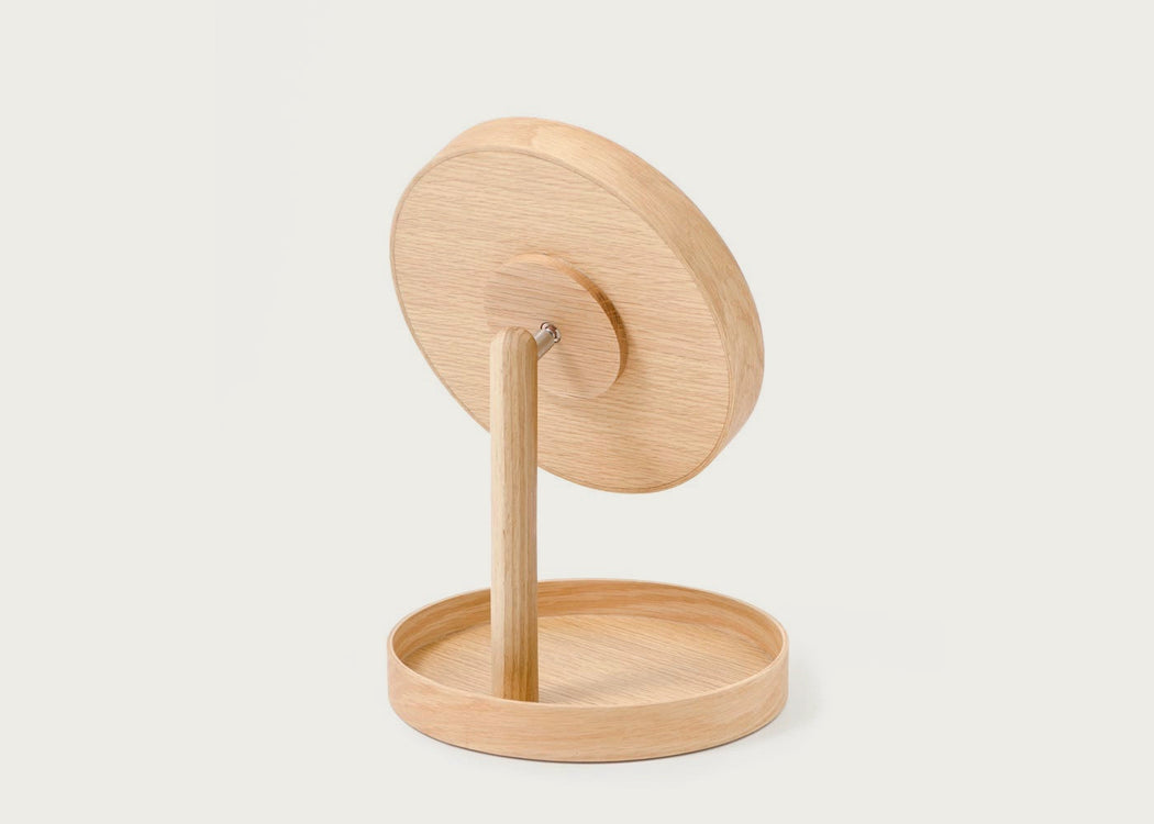 Look Magnify Mirror Oak