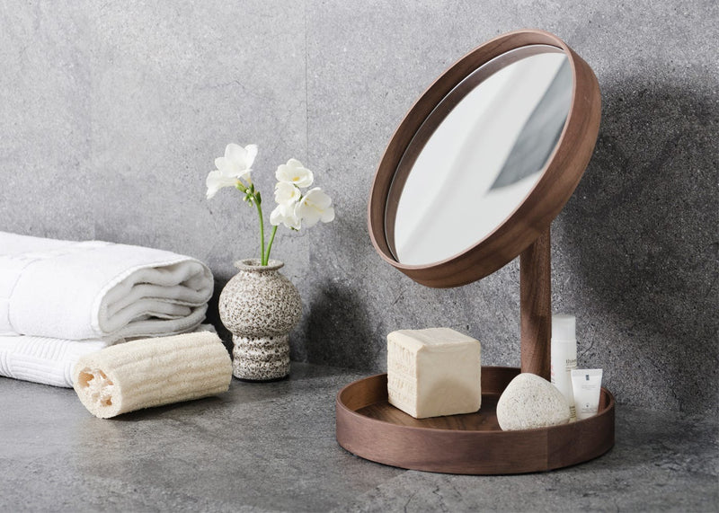 Look Magnify Mirror Oak