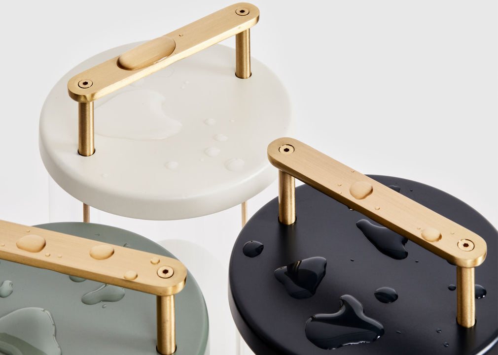 The Muse LED Portable Table Lamp Candlenut