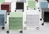 Mobil Matt 3 Drawers Storage System White