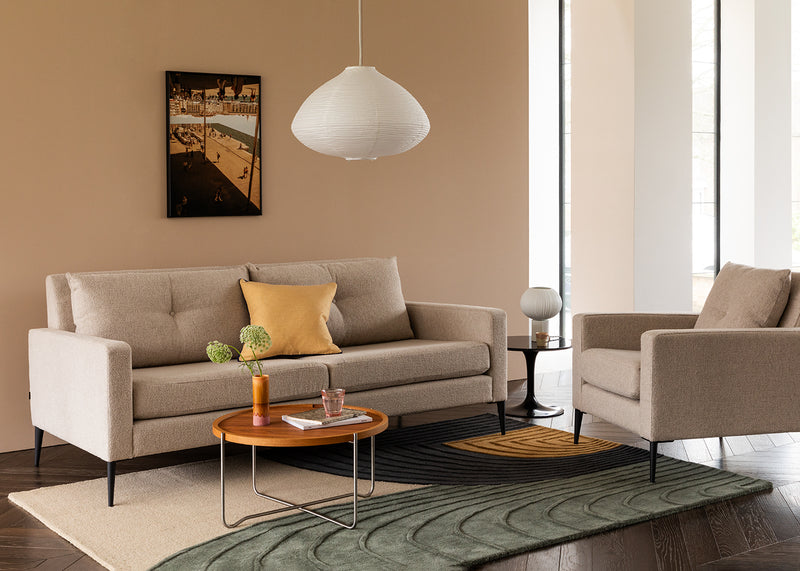 Brunel 3 Seater Sofa Boucle Indigo