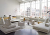Prado Medium Settee Alcantara Chic Grey