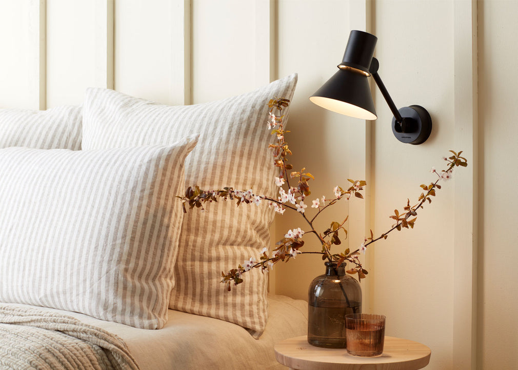 Type 80 Wall Light Short Arm Matte Black
