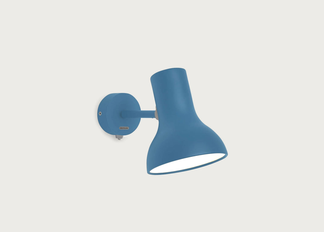 Type 75 Mini Wall Light Magaret Howell Saxon Blue