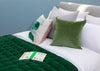 Velvet Cushion Sage Green 35cm x 55cm