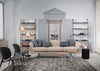 Adam Wood Bookshelf 5 Shelves (2 Struts) / Black Ash