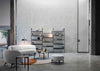 Adam Wood Bookshelf 5 Shelves (2 Struts) / Black Ash