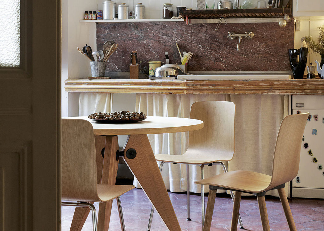 Gueridon Dining Table Oak